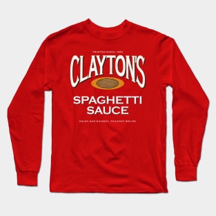 Clayton’s Spaghetti Sauce - Se7en Long Sleeve T-Shirt